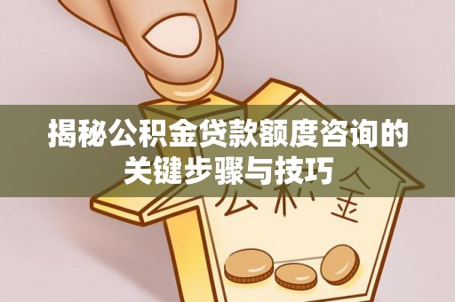 武穴揭秘公积金贷款额度咨询的关键步骤与技巧