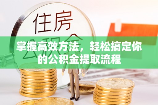 武穴掌握高效方法，轻松搞定你的公积金提取流程