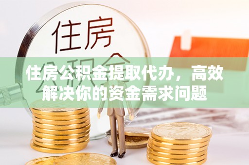 武穴住房公积金提取代办，高效解决你的资金需求问题
