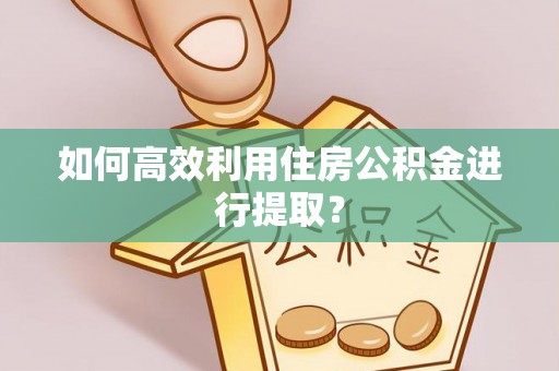 武穴如何高效利用住房公积金进行提取？